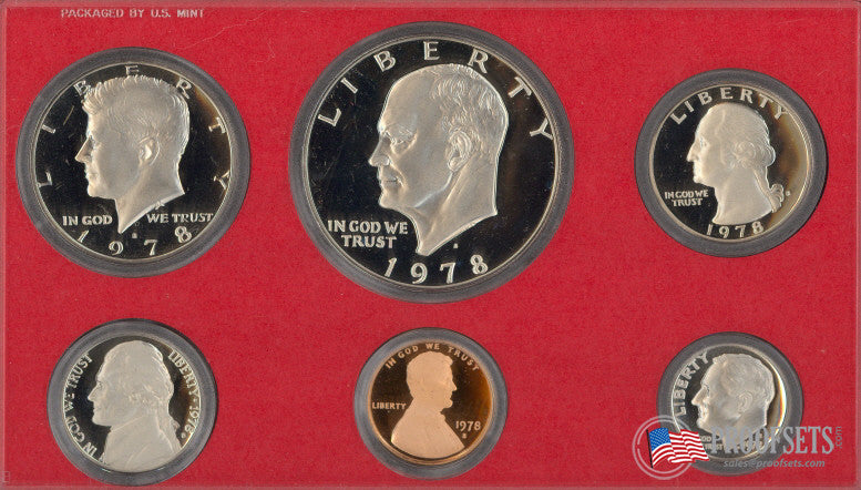 1978 US Mint Proof Set Proofsets