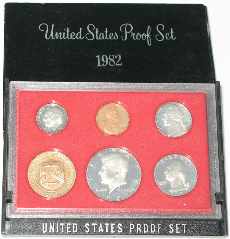 1982 US Mint Proof Set Proofsets