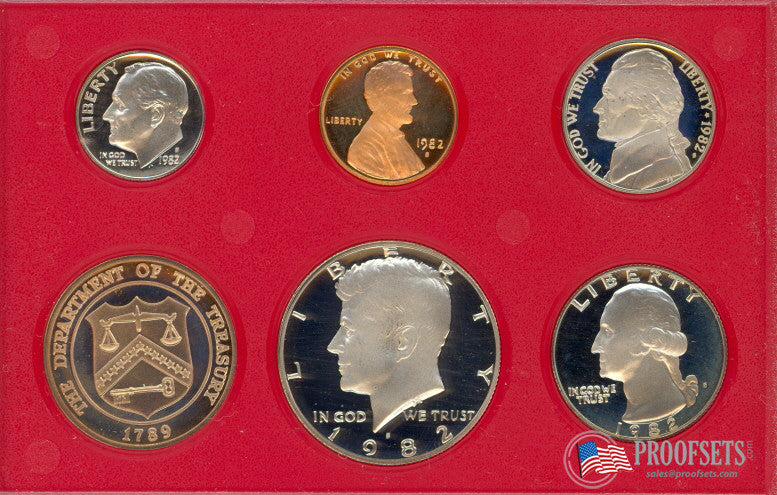 1982 US Mint Proof Set Proofsets