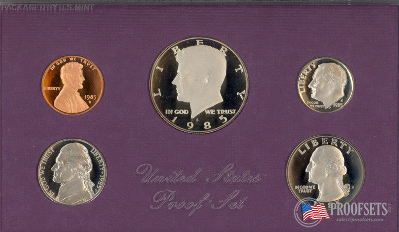 1985 US Mint Proof Set Proofsets