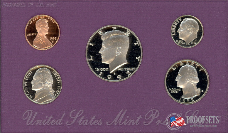 1992 US Mint Proof Set Proofsets