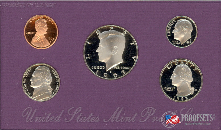 1993 US Mint Proof Set Proofsets