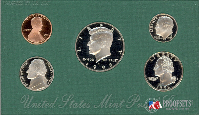 1998 US Mint Proof Set Proofsets