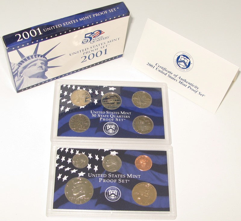 2001 US Mint Proof Set – Proofsets.com