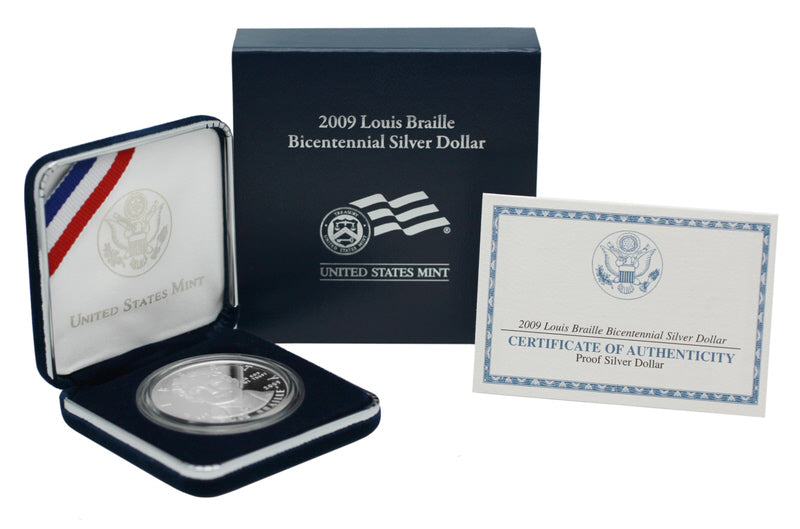 Intro to Louis Braille Commemorative Coins